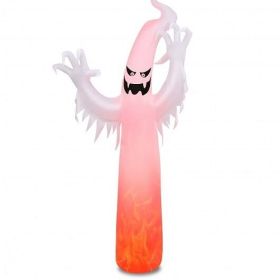 12 Feet Halloween Inflatable Decoration with Built-in LED Lights