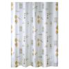 PEVA Bathroom Waterproof Shower Curtain Bathroom Hanging Curtain Toilet Door Curtain Partition Curtain, 71x71inch - Default