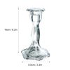 Glass Candle Holder Candlestick Wedding Centerpiece Candle Holders Romantic Wedding Centerpieces For Tables Wedding Home Decor - 16x8cm2 - CN