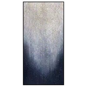 Large Size Hand Painted Oil Painting On Canvas Stars Shine Modern Home Decor Abstract Wall Art Picture For Living Room Gift - 40x80cm