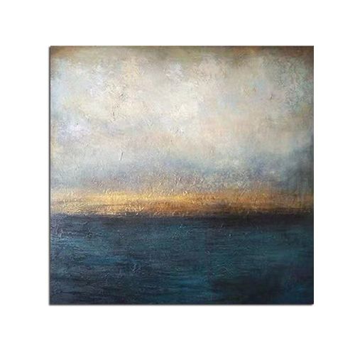 Pop Art Hand Painted Abstract Oil Painting On Canvas Modern Wall Pictures For Living Room hotel wall Home Decoration No Frame - 60x60cm