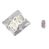 10-12 PCS C-type Plastic Shower Curtain Ring Hooks - S