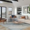 Benzara Gray Viscose Area Rug 8x10 - as Pic