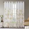 Burnout Printed Curtain Panel - as Pic