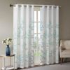 Burnout Printed Curtain Panel(Only 1 Pc Panel) - as Pic