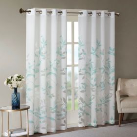 Burnout Printed Curtain Panel(Only 1 Pc Panel) - as Pic