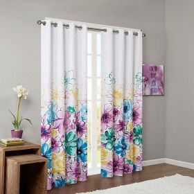 Printed Total Blackout Curtain Panel(Only 1 Window Panel) - as Pic