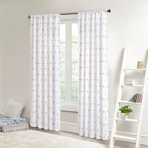 Pom Pom Embellished Curtain Panel(Only 1 Pc Panel) - as Pic