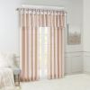 Twist Tab Lined Window Curtain Panel(Only 1 Pc Panel) - as Pic