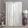 Diamond Sheer Window Curtain Panel(Only 1 Pc Panel) - as Pic
