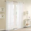 Sheer Embroidered Window Curtain(Only 1 Pc Panel) - as Pic