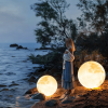 3D Moon Indoor & Outdoor Floor Lamp - one-size