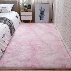 Soft Fluffy Area Rug for Bedroom and Living Room - Tie Dye Light Pink - 31.5*78.74inch