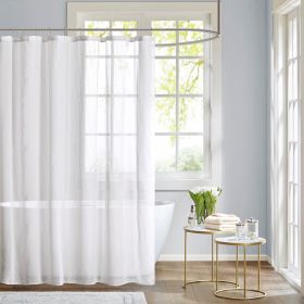 Sheer Shower Curtain - as Pic