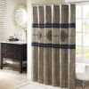 Embroidered Shower Curtain - as Pic
