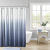 Ombre Printed Seersucker Shower Curtain - as Pic