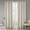 Printed Ikat Blackout Curtain Panel(Only 1 Pc Panel) - as Pic