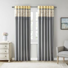 Embroidered Curtain Panel - as Pic
