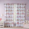 Owl Printed Blackout Curtain Panel(Only 1 Pc Panel) - as Pic
