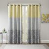 Printed Total Blackout Curtain Panel - as Pic