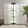 Cotton Printed Curtain Panel with tassel trim and Lining - as Pic