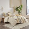3 Piece Cotton Comforter Set - as Pic