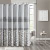 Printed and Embroidered Shower Curtain - as Pic