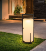 PSFT823a. Outdoor courtyard solar energy D26x19 floor lamp - PSFT823c