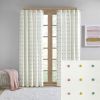 Cotton Jacquard Pom Pom Curtain Panel(Only 1 Pc Panel) - as Pic
