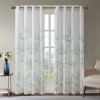 Burnout Printed Curtain Panel(Only 1 Pc Panel) - as Pic