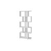 Manhattan Comfort Charming Petrolina Z-Shelf with 5 shelves in White - Default Title