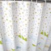 Colorful Fish PEVA Bathroom Shower Curtain Waterproof Shower Curtain Bathroom Decoration, 71x71inch - Default