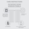 Burnout Printed Curtain Panel(Only 1 Pc Panel) - as Pic