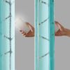 Total Blackout Metallic Print Grommet Top Curtain Panel(Only 1 Pc Panel) - as Pic