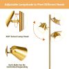 3-Light Floor Lamp Reading Light for Living Room - Gold - Floor Lamp