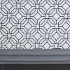 Embroidered and Pieced Shower Curtain - as Pic