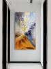 Gold Foil Picture Art Hand Painted Modern Abstract Oil Painting Canvas Wall Art Living Room Home Decor Painting - 150x220cm