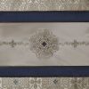 Embroidered Shower Curtain - as Pic