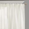 Embroidery Curtain Panel (Only 1 Pc Panel) - as Pic