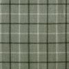 Plaid Faux Leather Tab Top Curtain Panel with Fleece Lining(Only 1 Pc Curtain Panel) - as Pic