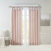 Twist Tab Lined Window Curtain Panel(Only 1 Pc Panel) - as Pic