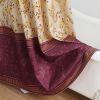 Muwago Luxury Royal Scroll Style Shower Curtain Colorful Waterproof Mildew Proofing Fabric Bathing Cover Aethetic Bathroom Decor - W72"*H72"