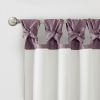 Twist Tab Lined Window Curtain Panel(Only 1 Pc Window Panel) - as Pic