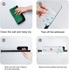 Paper Towel Holder Under Cabinet, Adhesive Stailess Steel Paper Towel Rolls Holder Wall Mount for Kitchen Bathroom - Silver