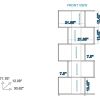Manhattan Comfort Charming Petrolina Z-Shelf with 5 shelves in White - Default Title