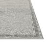 Benzara Gray Viscose Area Rug 8x10 - as Pic