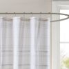 Cotton Printed Shower Curtain with Trims - as Pic