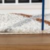 Loft Shag GC_CZY1001 Ivory 7 ft. 10 in. x 9 ft. 10 in. Shaggy Area Rug - as Pic