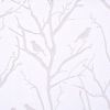 Grommet Top Sheer Bird on Branches Burnout Window Curtain(Only 1 Pc Panel) - as Pic