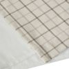 Plaid Rod Pocket and Back Tab Curtain Panel with Fleece Lining - as Pic